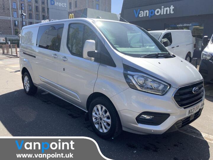 Ford TRANSIT CUSTOM 2.0 320 EcoBlue Limited Crew Van L2 H1 Euro 6 (s/s) 5dr (6 Seat) Ford TRANSIT CUSTOM 2.0 320 EcoBlue Limited Crew Van L2 H1 Euro 6 (s/s) 5dr (6 Seat)