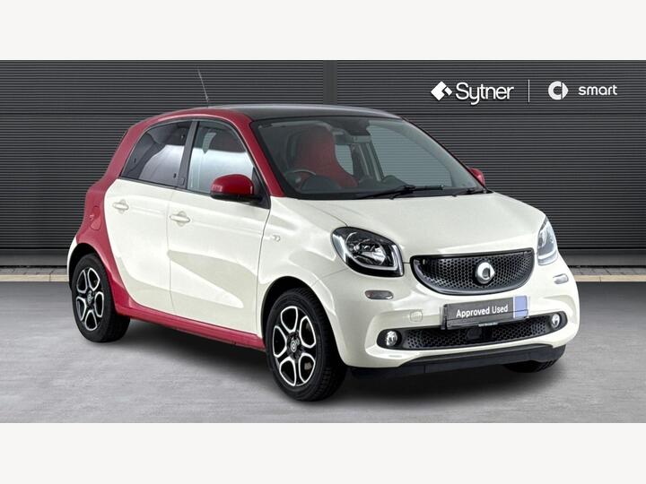 Smart Forfour EQ 17.6kWh Prime (Premium Plus) Auto 5dr (22kW Charger)