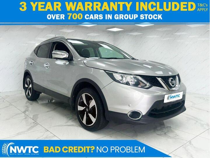 Nissan QASHQAI 1.6 DCi N-Connecta XTRON 2WD Euro 6 (s/s) 5dr