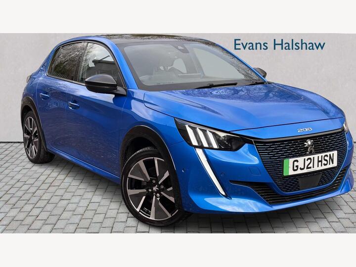 Peugeot E-208 ELECTRIC HATCHBACK 50kWh GT Auto 5dr