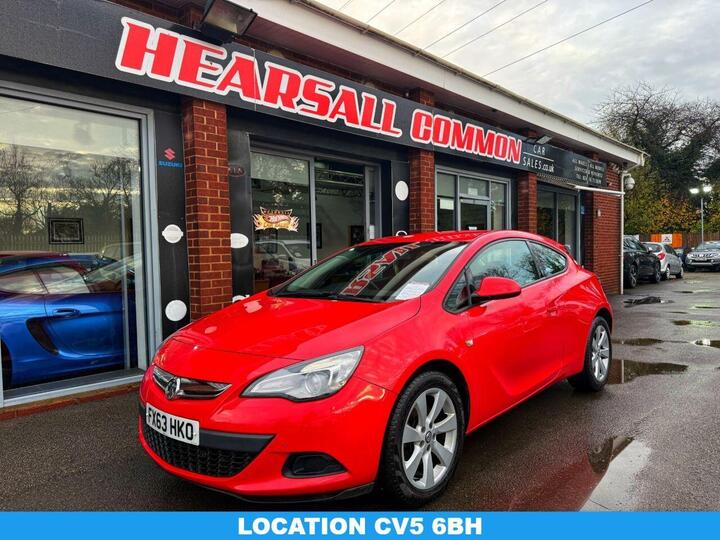 Vauxhall ASTRA GTC 1.4T Sport Euro 5 (s/s) 3dr