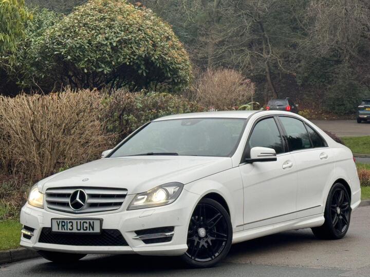 Mercedes-Benz C Class 1.6 C180 BlueEfficiency AMG Sport Plus G-Tronic+ Euro 5 (s/s) 4dr