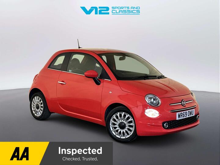Fiat 500 1.2 Lounge Euro 6 (s/s) 3dr