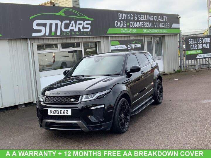 Land Rover RANGE ROVER EVOQUE 2.0 TD4 HSE Dynamic Auto 4WD Euro 6 (s/s) 5dr