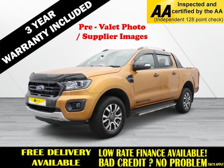 Ford RANGER 2.0 EcoBlue Wildtrak Auto 4WD Euro 6 (s/s) 4dr