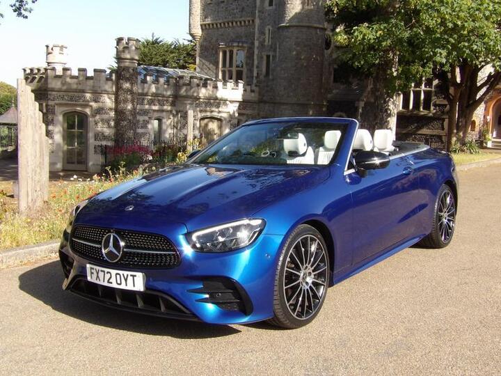 Mercedes-Benz E Class 2.0 E220d AMG Line Night Edition (Premium Plus) Cabriolet G-Tronic+ Euro 6 (s/s) 2dr