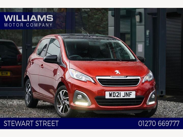 Peugeot 108 1.0 Allure Euro 6 (s/s) 5dr