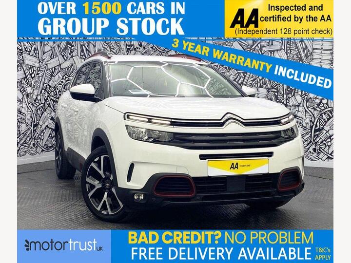 Citroen C5 AIRCROSS 1.5 BlueHDi Flair Plus EAT8 Euro 6 (s/s) 5dr Citroen C5 AIRCROSS 1.5 BlueHDi Flair Plus EAT8 Euro 6 (s/s) 5dr