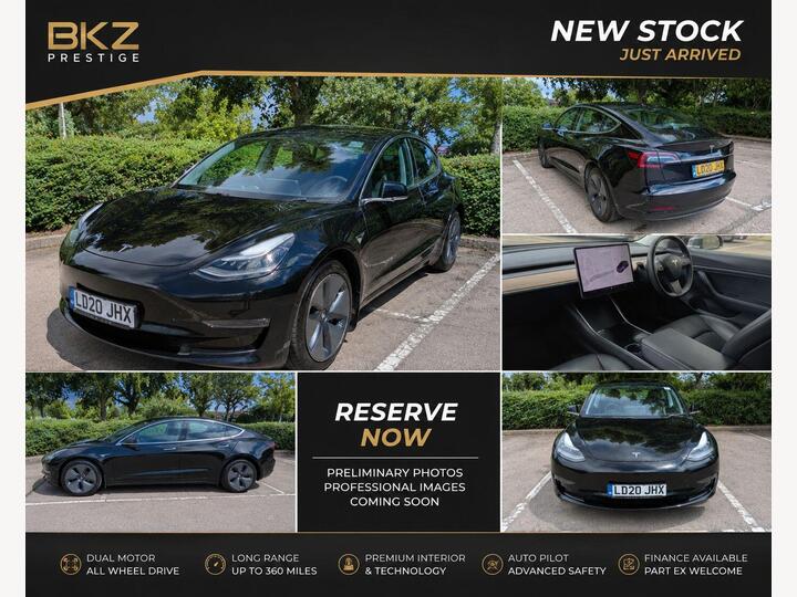 Tesla Model 3 (Dual Motor) Long Range Auto 4WDE 4dr