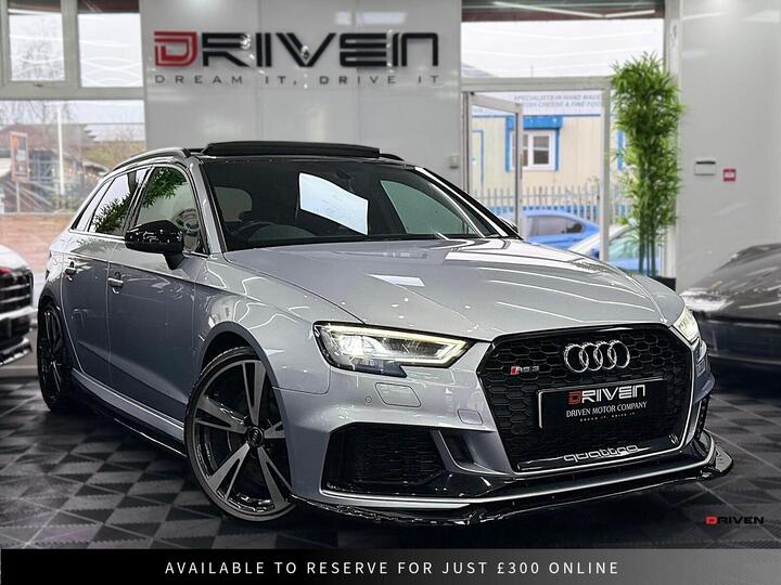 Audi RS3 2.5 TFSI Sportback S Tronic Quattro Euro 6 (s/s) 5dr