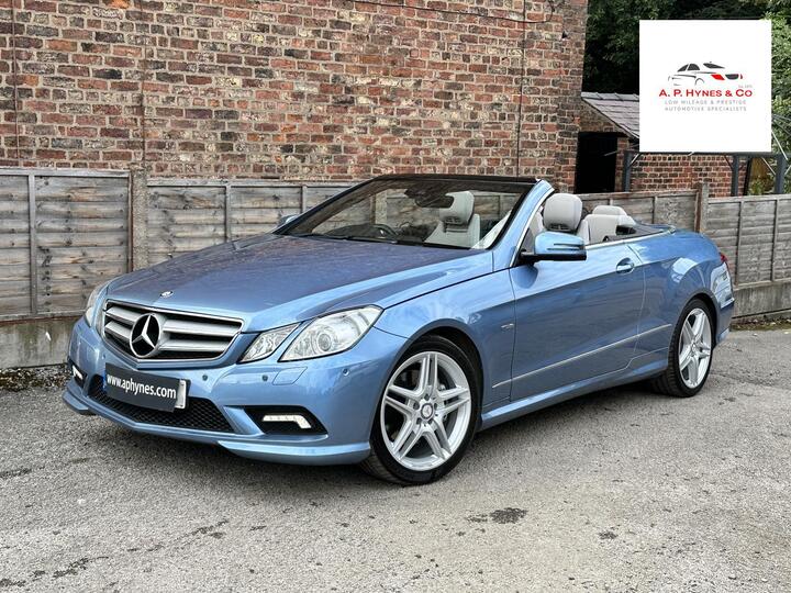 Mercedes-Benz E Class 1.8 E250 BlueEfficiency Sport Cabriolet G-Tronic+ Euro 5 (s/s) 2dr