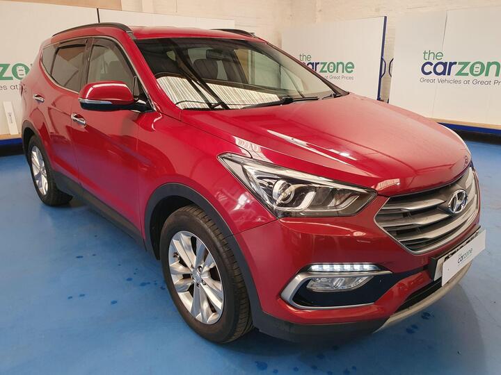 Hyundai Santa Fe 2.2 CRDi Blue Drive Premium 4WD Euro 6 (s/s) 5dr Hyundai Santa Fe 2.2 CRDi Blue Drive Premium 4WD Euro 6 (s/s) 5dr