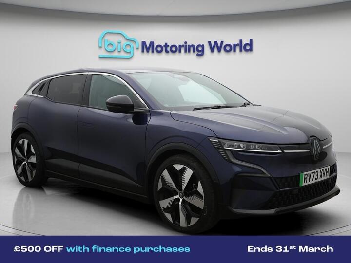Renault Megane E-Tech 60kWh Techno Auto 5dr (optimum Charge)