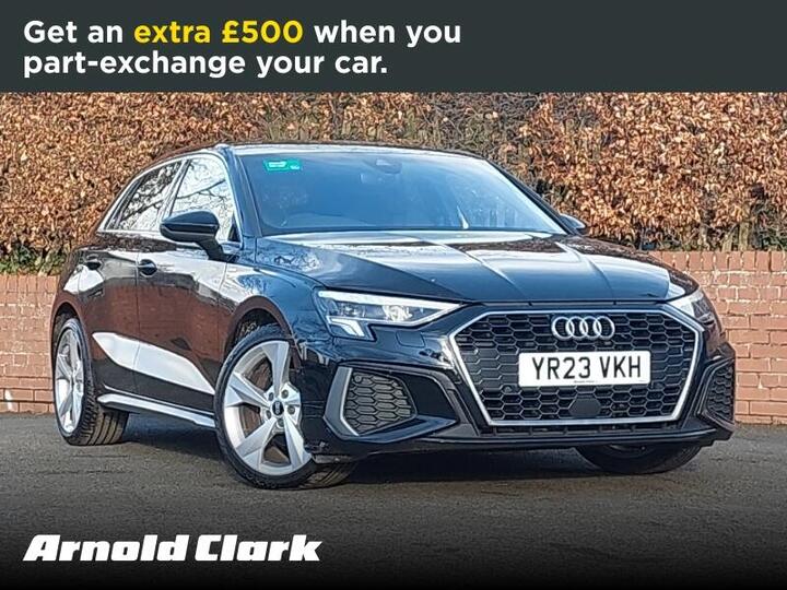 Audi A3 1.0 TFSI 30 S Line Sportback Euro 6 (s/s) 5dr