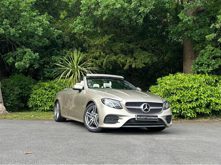 Mercedes-Benz E Class 2.0 E220d AMG Line (Premium) Cabriolet G-Tronic+ Euro 6 (s/s) 2dr