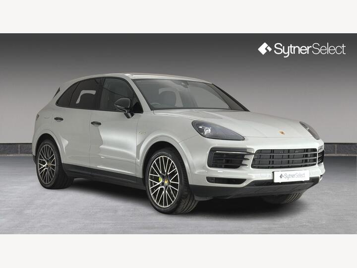 Porsche Cayenne 3.0 V6 E-Hybrid 14.1kWh TiptronicS 4WD Euro 6 (s/s) 5dr (3.6kW Charger) Porsche Cayenne 3.0 V6 E-Hybrid 14.1kWh TiptronicS 4WD Euro 6 (s/s) 5dr (3.6kW Charger)