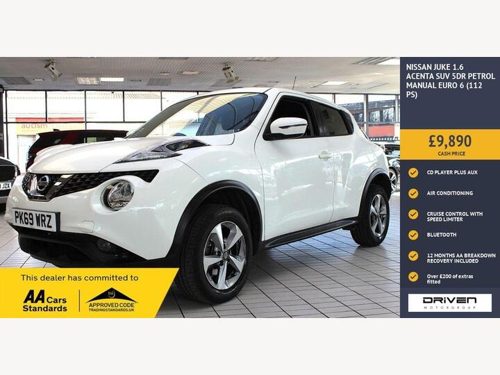 Nissan JUKE 1.6 Acenta Euro 6 5dr