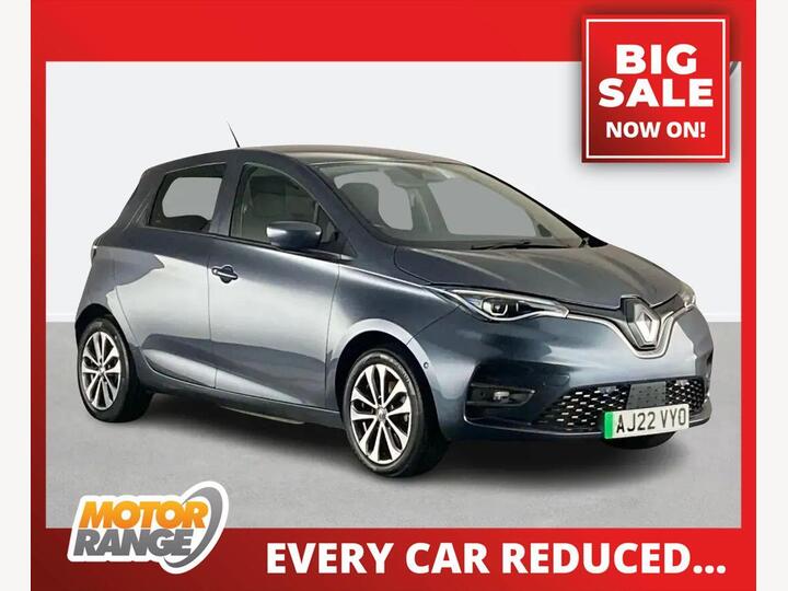 Renault Zoe R135 EV50 52kWh GT Line + Auto 5dr (Rapid Charge)