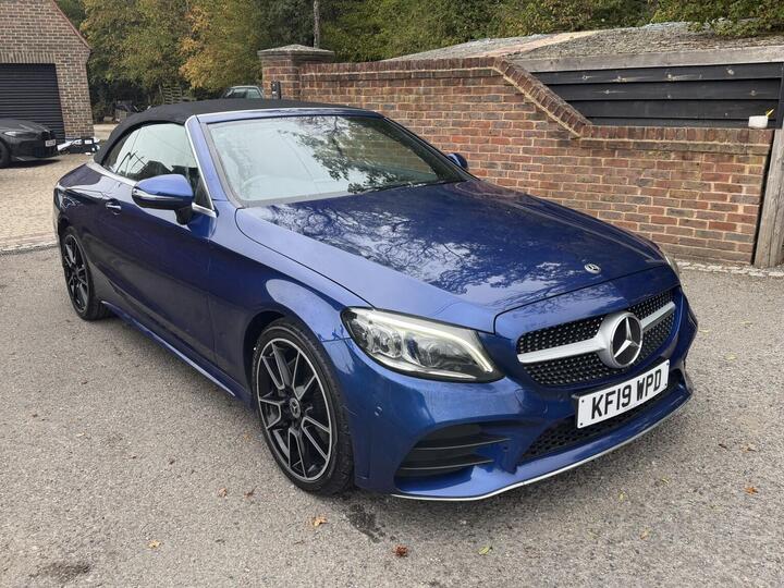 Mercedes-Benz C CLASS 2.0 C220d AMG Line (Premium) Cabriolet G-Tronic+ Euro 6 (s/s) 2dr