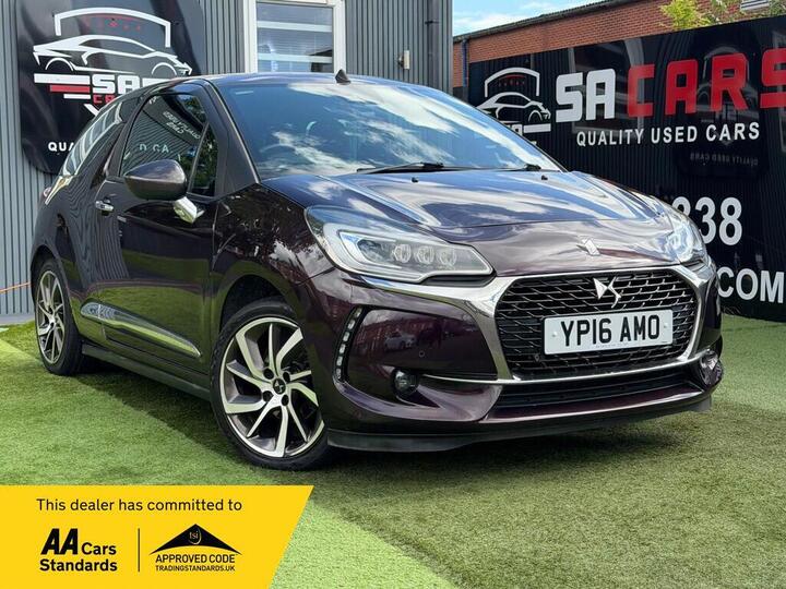 DS AUTOMOBILES DS 3 CABRIO 1.2 PureTech Prestige Cabriolet Euro 6 (s/s) 2dr