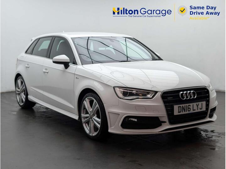 Audi A3 2.0 TDI S Line Sportback S Tronic Quattro Euro 6 (s/s) 5dr (Nav)