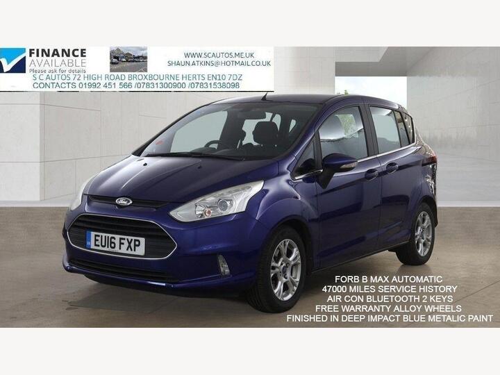Ford B-Max 1.6 Zetec Powershift Euro 5 5dr