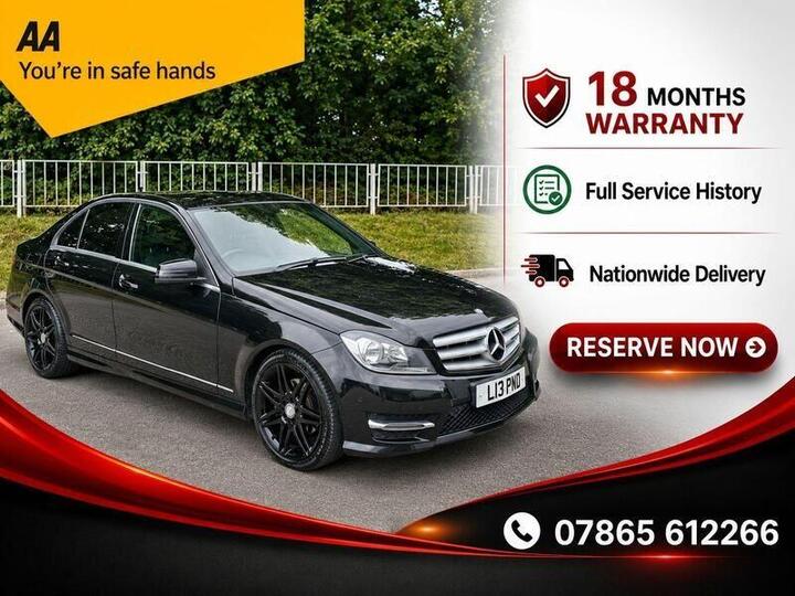 Mercedes-Benz C Class 2.1 C200 CDI AMG Sport G-Tronic+ Euro 5 (s/s) 4dr
