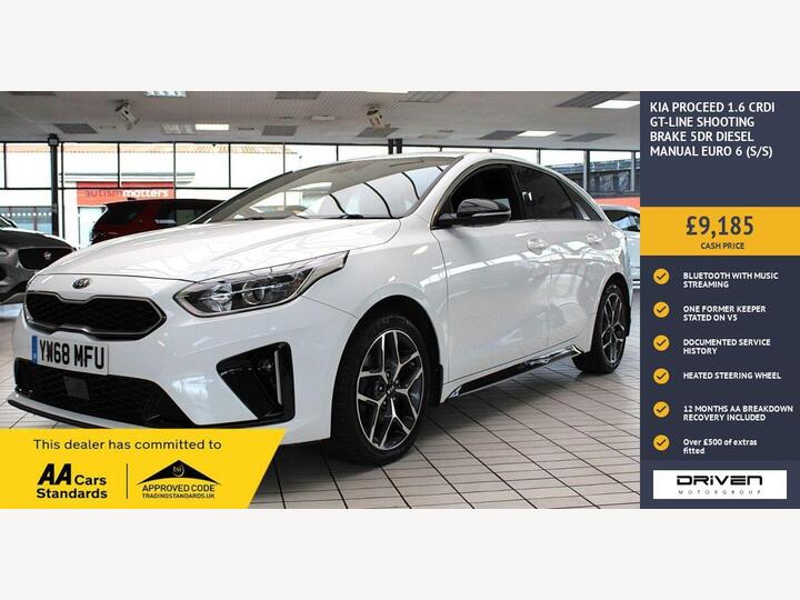 Kia PROCEED 1.6 CRDi GT-Line Shooting Brake Euro 6 (s/s) 5dr