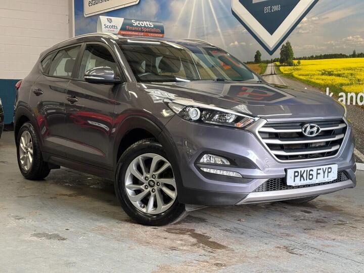 Hyundai TUCSON 2.0 CRDi SE Nav 4WD Euro 6 5dr Hyundai TUCSON 2.0 CRDi SE Nav 4WD Euro 6 5dr