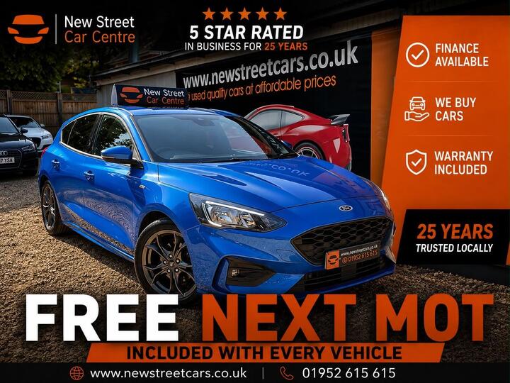 Ford Focus 1.0T EcoBoost ST-Line Euro 6 (s/s) 5dr