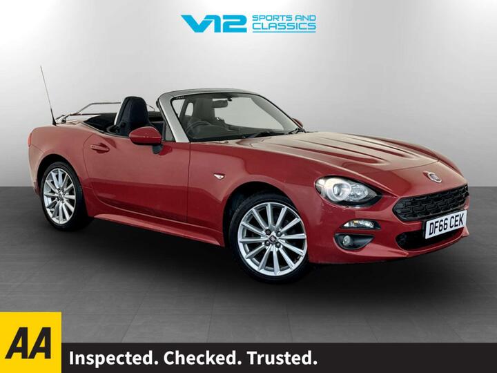 Fiat 124 Spider 1.4 MultiAir Lusso Euro 6 2dr Fiat 124 Spider 1.4 MultiAir Lusso Euro 6 2dr