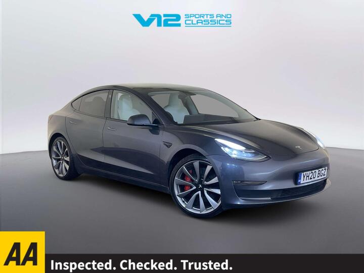 Tesla Model 3 (Dual Motor) Performance Auto 4WDE 4dr (Performance Upgrade)