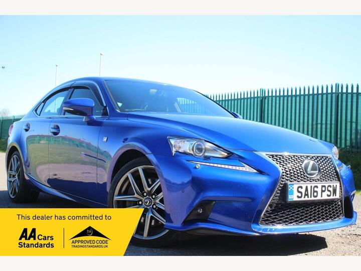 Lexus IS 2.0 200T F Sport Auto Euro 6 4dr