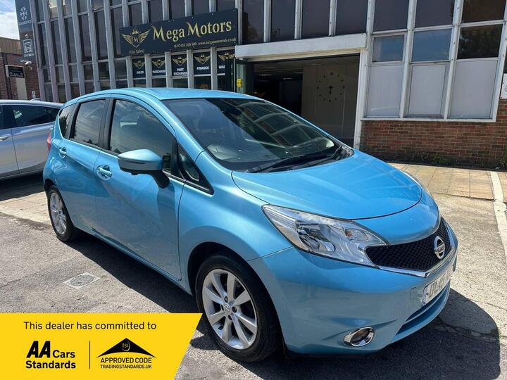 Nissan Note 1.2 DIG-S Tekna CVT Euro 5 (s/s) 5dr Nissan Note 1.2 DIG-S Tekna CVT Euro 5 (s/s) 5dr