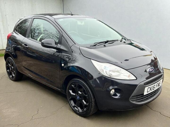 Ford Ka 1.2 Zetec Black Edition Euro 6 (s/s) 3dr