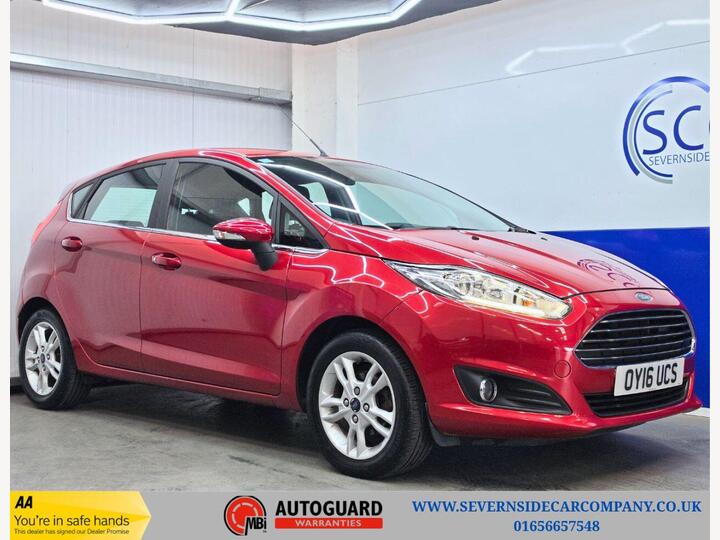 Ford FIESTA 1.0T EcoBoost Zetec Euro 6 (s/s) 5dr