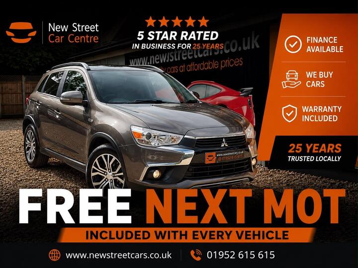 Mitsubishi ASX 2.2 DI-D 4 Auto 4WD Euro 6 5dr