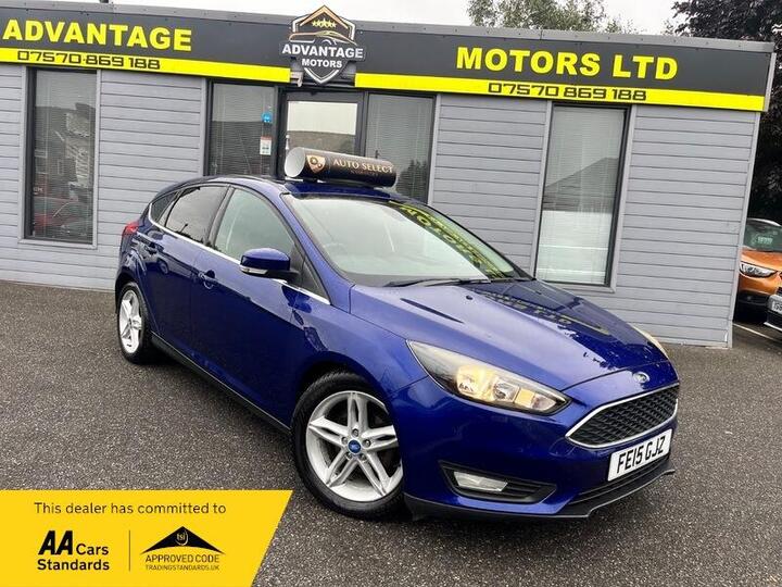 Ford Focus 1.0T EcoBoost Zetec Euro 6 (s/s) 5dr