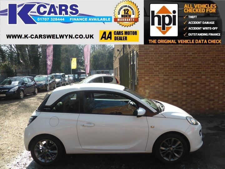 Vauxhall ADAM 1.2i JAM Euro 6 3dr