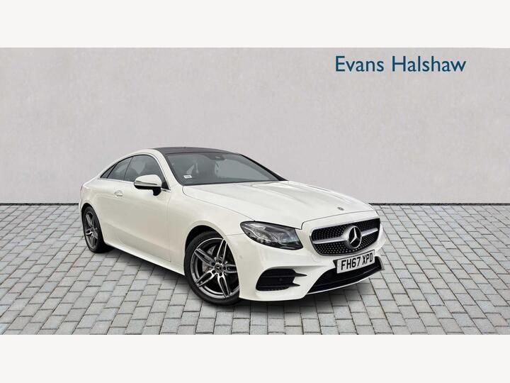 Mercedes-Benz E Class 2.0 E220d AMG Line (Premium Plus) G-Tronic+ Euro 6 (s/s) 2dr Mercedes-Benz E Class 2.0 E220d AMG Line (Premium Plus) G-Tronic+ Euro 6 (s/s) 2dr