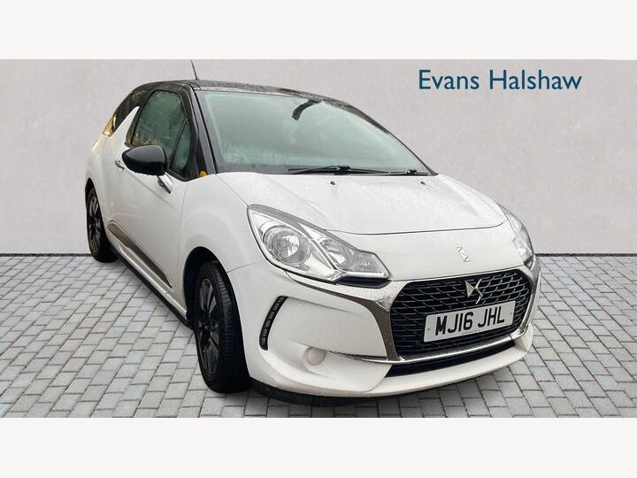 DS AUTOMOBILES DS 3 HATCHBACK 1.2 PureTech Chic Euro 6 3dr