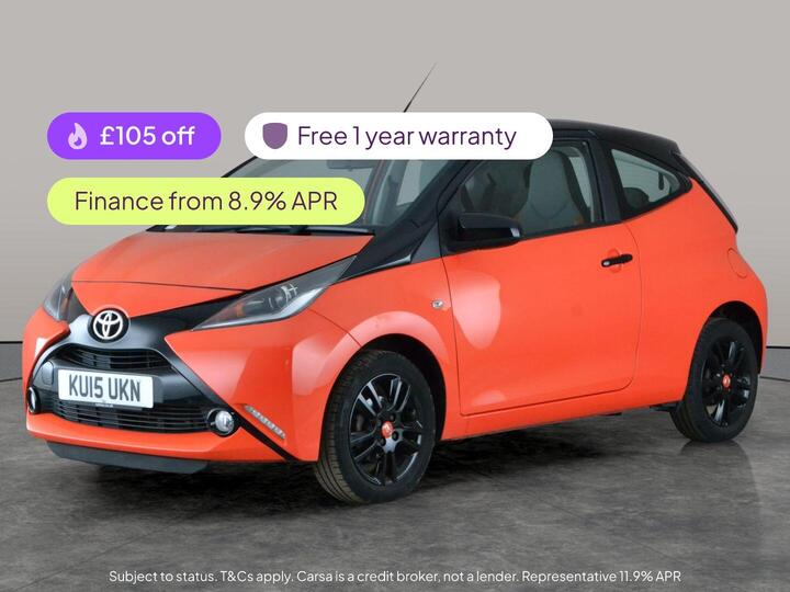Toyota AYGO 1.0 VVT-i X-cite Euro 5 3dr Euro 5
