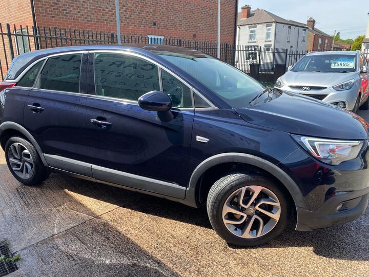 Vauxhall Crossland X 1.6 Turbo D EcoTEC Tech Line Nav Euro 6 (s/s) 5dr Vauxhall Crossland X 1.6 Turbo D EcoTEC Tech Line Nav Euro 6 (s/s) 5dr