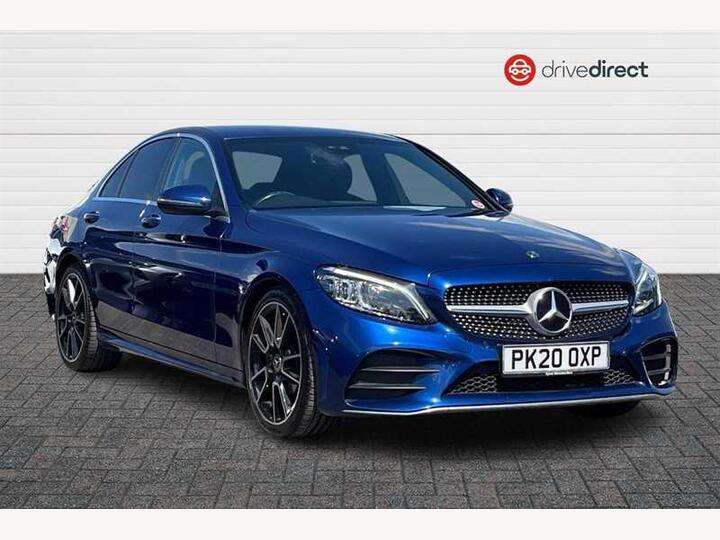 Mercedes-Benz C CLASS 2.0 C220d AMG Line (Premium) G-Tronic+ Euro 6 (s/s) 4dr