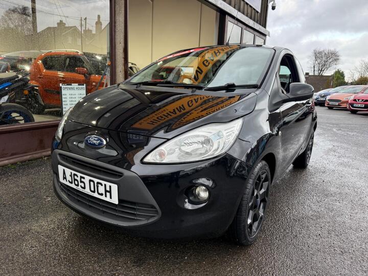 Ford Ka 1.2 Zetec Black Edition Euro 6 (s/s) 3dr