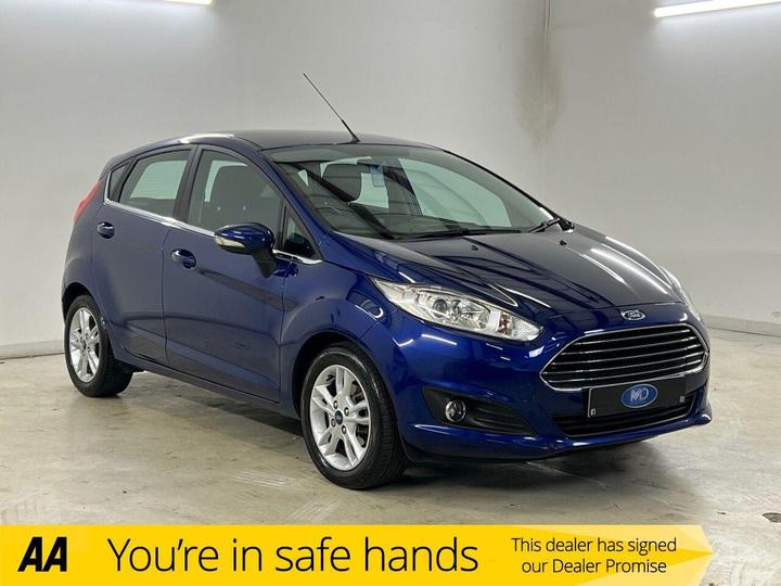 Ford FIESTA 1.0T EcoBoost Zetec Powershift Euro 5 5dr