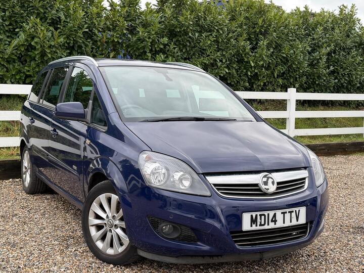 Vauxhall Zafira 1.8 16V Design Euro 5 5dr (SNav)