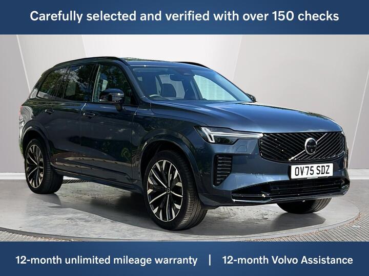 Volvo XC90 2.0 T8 18.8kWh Ultra Dark Auto 4WD Euro 6 (s/s) 5dr