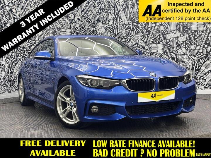 BMW 4 SERIES GRAN COUPE 2.0 420i GPF M Sport Auto Euro 6 (s/s) 5dr
