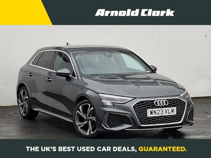 Audi A3 1.0 TFSI 30 S Line Sportback S Tronic Euro 6 (s/s) 5dr